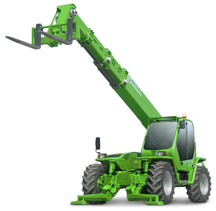 Teleskoptruck firehjulsstyrt < 19 meter <4 tonn